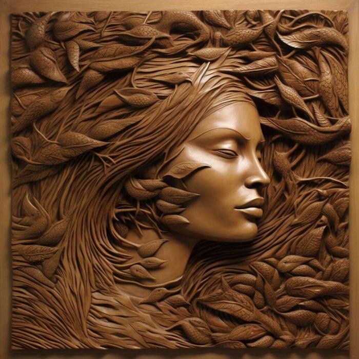 نموذج ثلاثي الأبعاد لآلة CNC 3D Art 